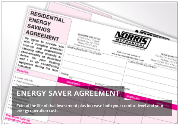 Air Conditioning Maintenance Agreement - Energy Savings Agreement