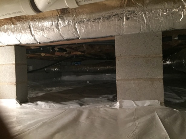After Ductwork insulation